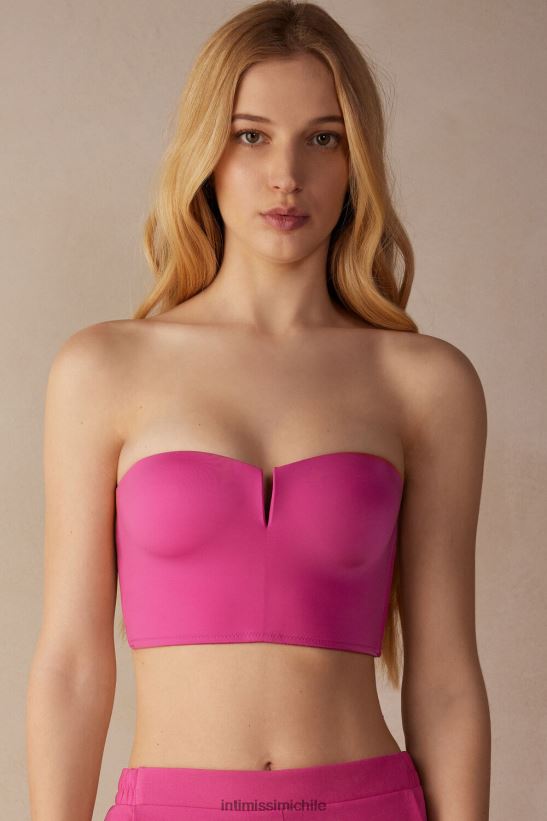 Intimissimi top sujetador bustier de microfibra ultraligero mujer 206j-rosa san valentín ropa interior L4BXFJ549