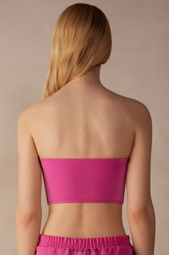 Intimissimi top sujetador bustier de microfibra ultraligero mujer 206j-rosa san valentín ropa interior L4BXFJ549