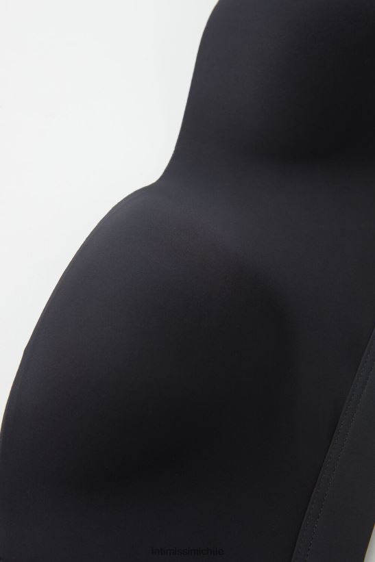 Intimissimi top sujetador de microfibra ultraligero mujer 019-negro ropa interior L4BXFJ541