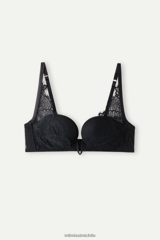 Intimissimi Impresionante sujetador balconette con relleno de belleza mujer 019-negro ropa interior L4BXFJ586