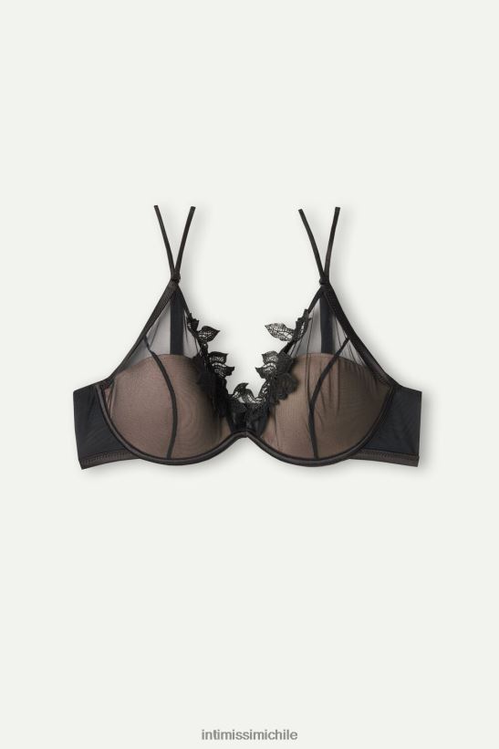 Intimissimi Layers of Lust sujetador balconette Elena mujer 019-negro ropa interior L4BXFJ632