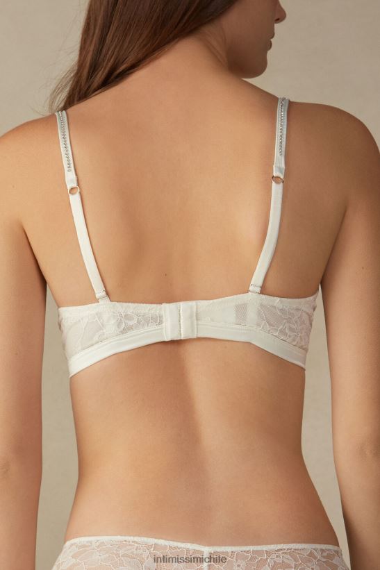 Intimissimi Sujetador balconette Sofia que brilla alto como las estrellas mujer 2127-blanco polvo ropa interior L4BXFJ629