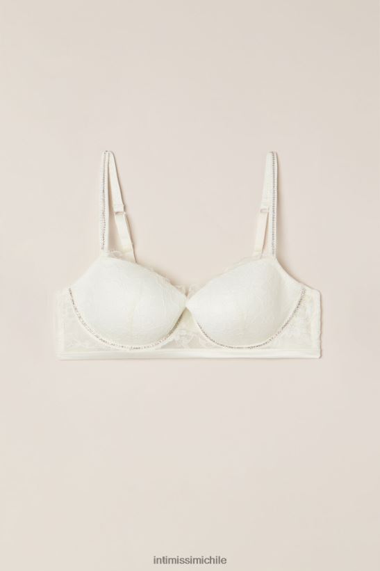 Intimissimi Sujetador balconette Sofia que brilla alto como las estrellas mujer 2127-blanco polvo ropa interior L4BXFJ629