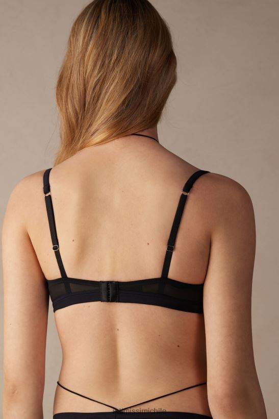 Intimissimi sofía roba el espectáculo sujetador balconette mujer 019-negro ropa interior L4BXFJ602