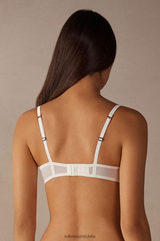 Intimissimi sujetador balconette daniela pure joy mujer 4718-blanco polvo/negro ropa interior L4BXFJ565