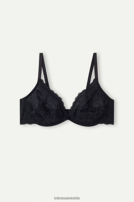 Intimissimi sujetador balconette de encaje alessia mujer 019-negro ropa interior L4BXFJ517