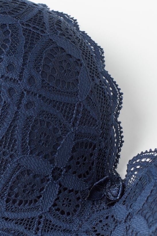 Intimissimi sujetador balconette de encaje claudia mujer 1467-azul intenso ropa interior L4BXFJ607