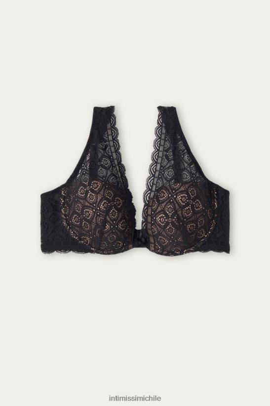 Intimissimi sujetador balconette de encaje elena mujer 019-negro ropa interior L4BXFJ692
