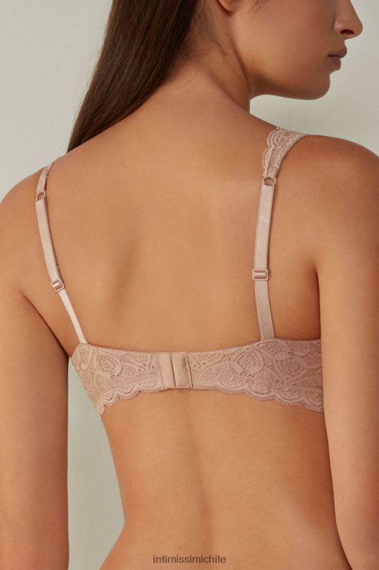 Intimissimi sujetador balconette de encaje elena mujer 044-beige suave ropa interior L4BXFJ691