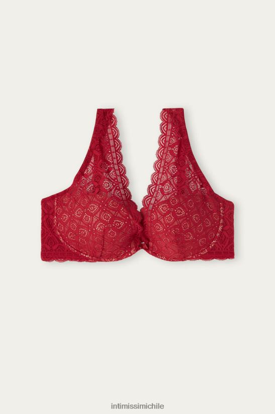 Intimissimi sujetador balconette de encaje elena mujer 1473-rojo ropa interior L4BXFJ660