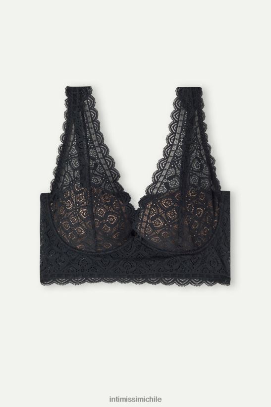 Intimissimi sujetador balconette de encaje eleonora mujer 019-negro ropa interior L4BXFJ678