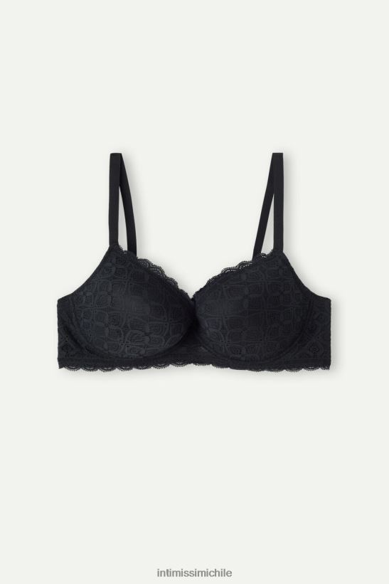Intimissimi sujetador balconette de encaje irina mujer 019-negro ropa interior L4BXFJ679