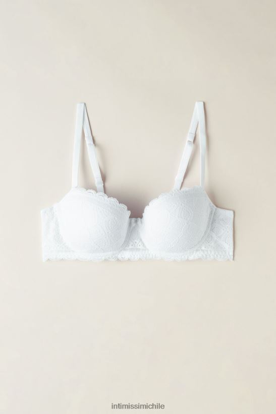 Intimissimi sujetador balconette de encaje sofia mujer 001-blanco ropa interior L4BXFJ654