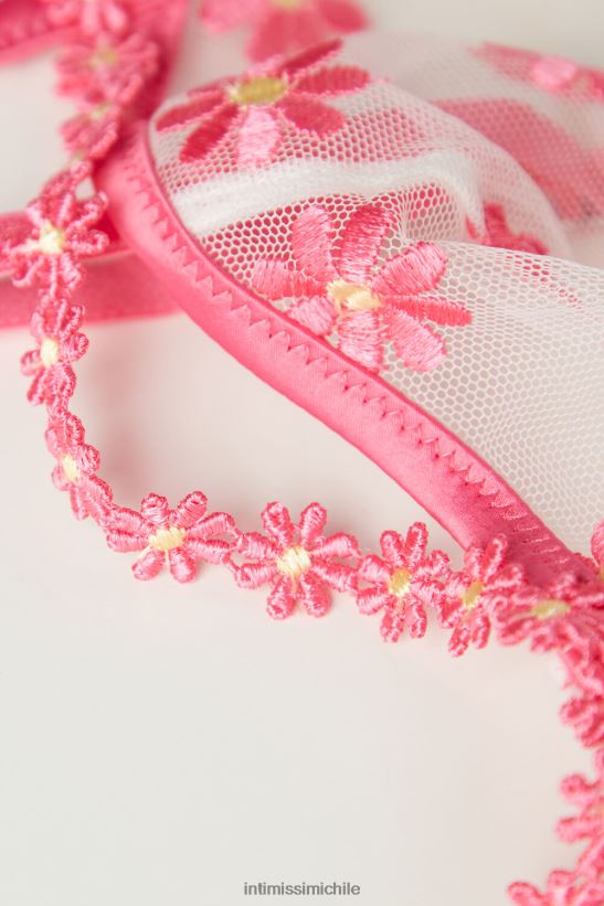 Intimissimi sujetador balconette dulce como margaritas mujer 239j-fucsia/blanco polvo ropa interior L4BXFJ531