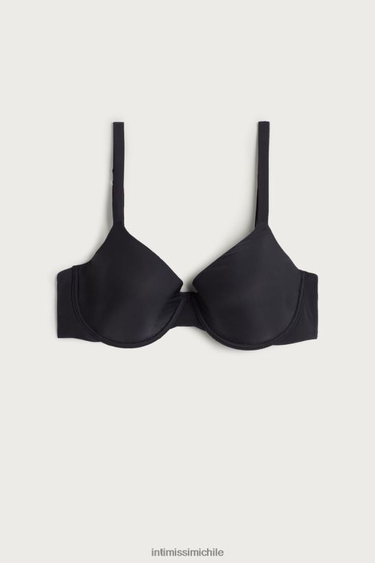 Intimissimi sujetador balconette francesca ultraligero de microfibra mujer 019-negro ropa interior L4BXFJ767