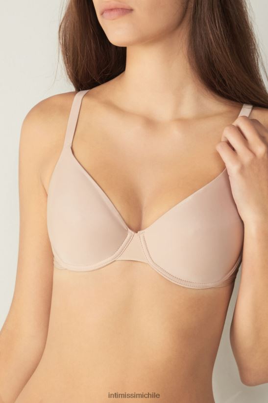 Intimissimi sujetador balconette francesca ultraligero de microfibra mujer 044-beige suave ropa interior L4BXFJ764