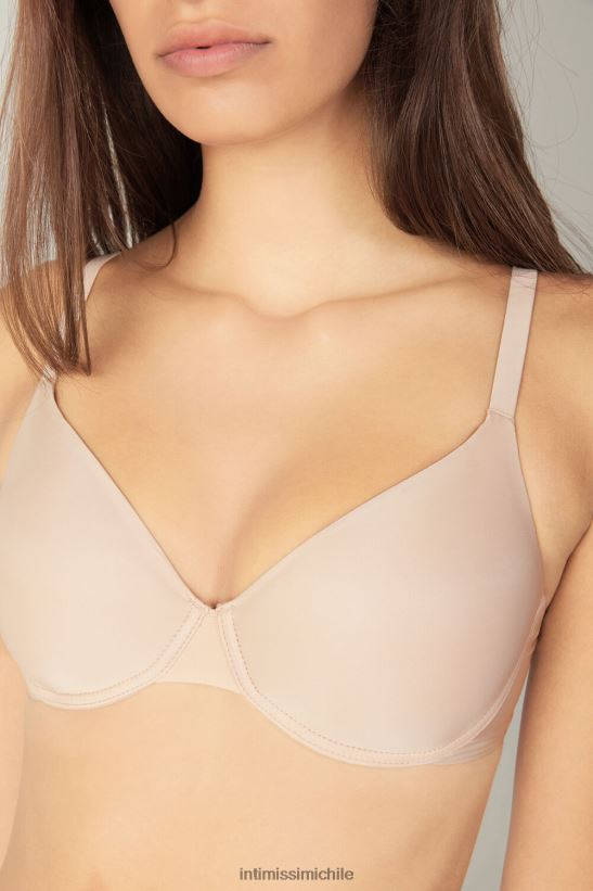 Intimissimi sujetador balconette francesca ultraligero de microfibra mujer 044-beige suave ropa interior L4BXFJ764