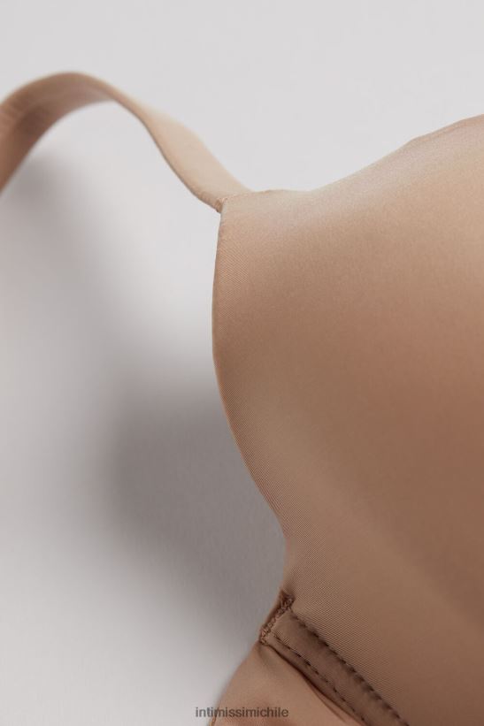 Intimissimi sujetador balconette francesca ultraligero de microfibra mujer 044-beige suave ropa interior L4BXFJ764