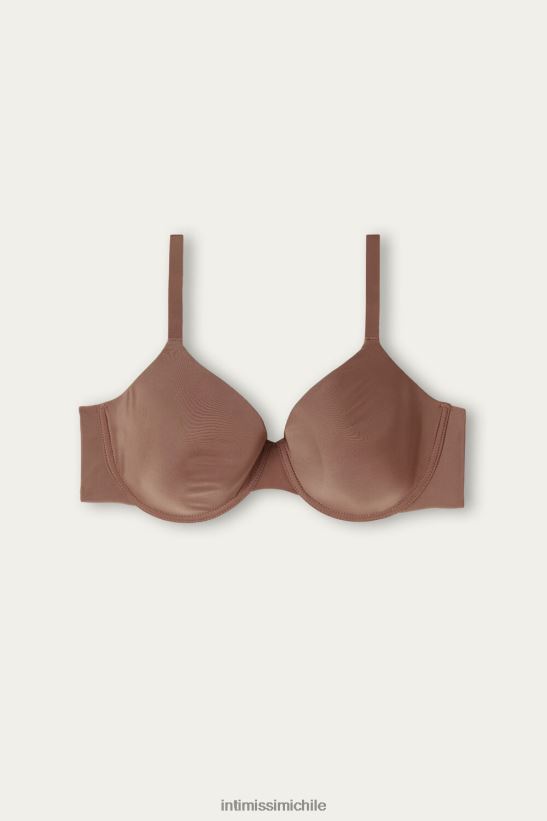 Intimissimi sujetador balconette francesca ultraligero de microfibra mujer 502i-beige oscuro ropa interior L4BXFJ698