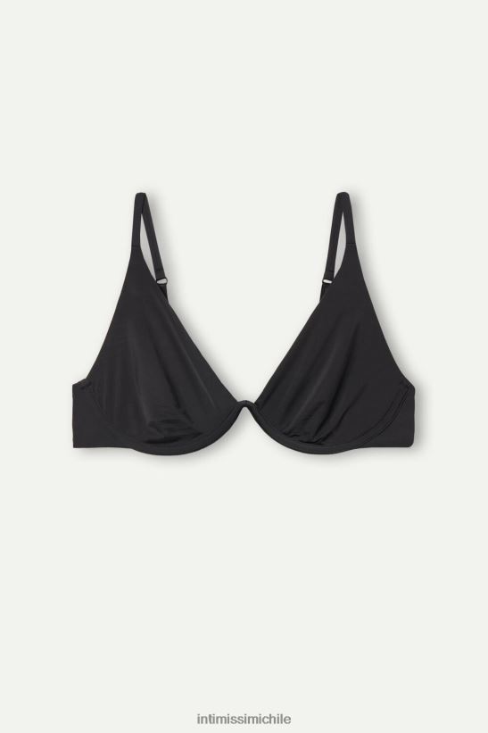 Intimissimi sujetador balconette giulia ultraligero de microfibra mujer 019-negro ropa interior L4BXFJ722