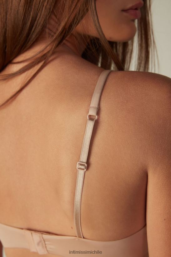 Intimissimi sujetador balconette giulia ultraligero de microfibra mujer 044-beige suave ropa interior L4BXFJ702