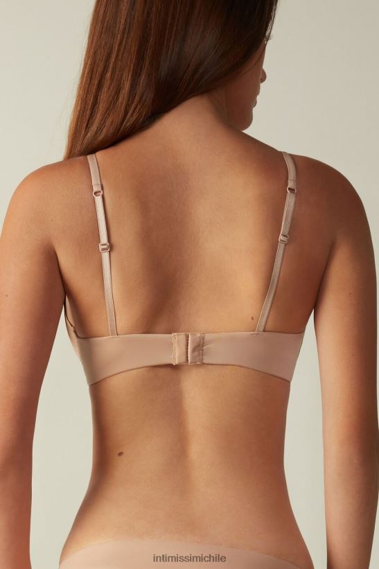 Intimissimi sujetador balconette giulia ultraligero de microfibra mujer 044-beige suave ropa interior L4BXFJ702