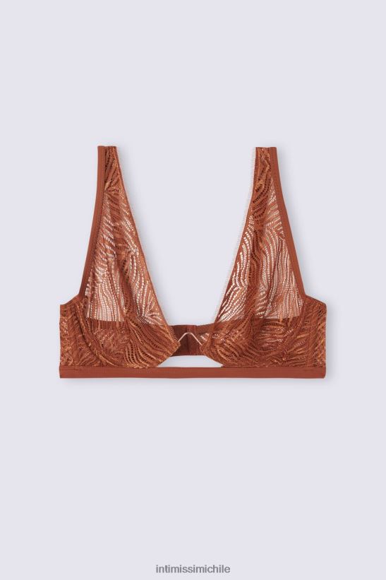 Intimissimi sujetador balconette go animalier mujer 332j-canela ligera ropa interior L4BXFJ458