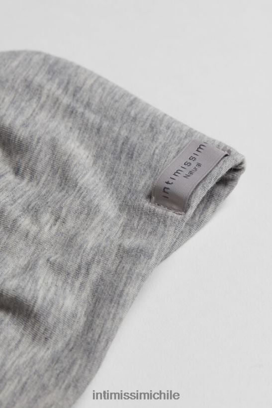 Intimissimi sujetador balconette greta de algodón natural mujer 031-mezcla gris claro ropa interior L4BXFJ761