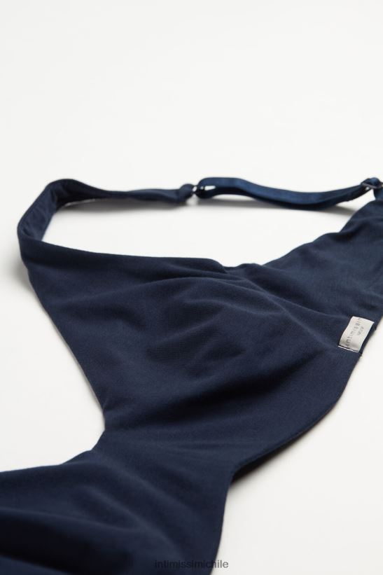 Intimissimi sujetador balconette greta de algodón natural mujer 1467-azul intenso ropa interior L4BXFJ688