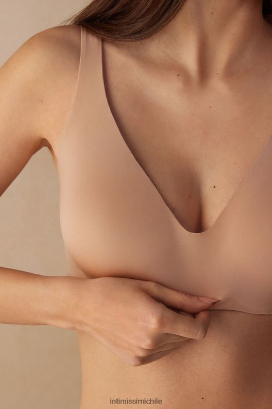 Intimissimi sujetador balconette greta de microfibra ultraligero mujer 044-beige suave ropa interior L4BXFJ610