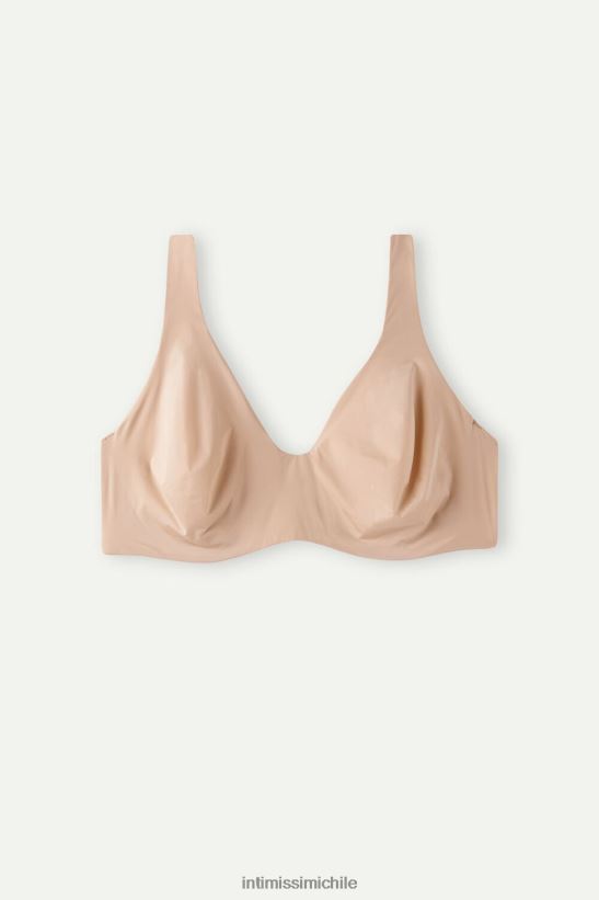 Intimissimi sujetador balconette greta de microfibra ultraligero mujer 044-beige suave ropa interior L4BXFJ610