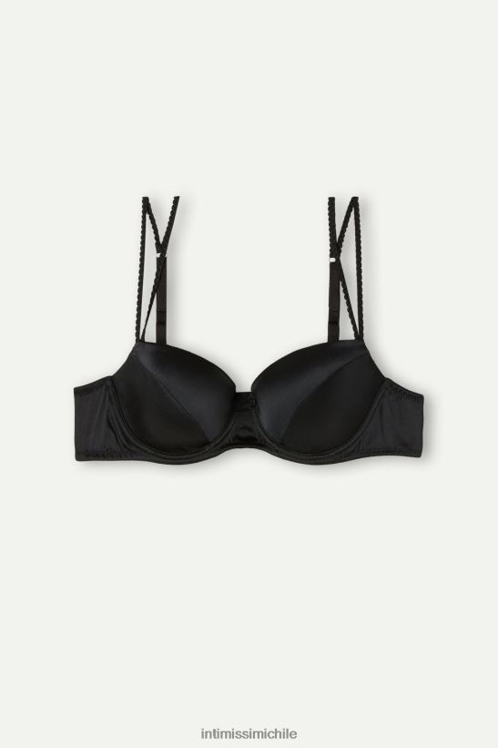 Intimissimi sujetador balconette sofia de seda mujer 019-negro ropa interior L4BXFJ628