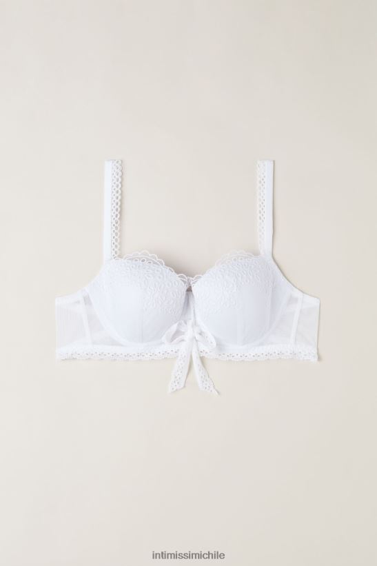 Intimissimi sujetador balconette sofia de simplicidad atemporal mujer 001-blanco ropa interior L4BXFJ526