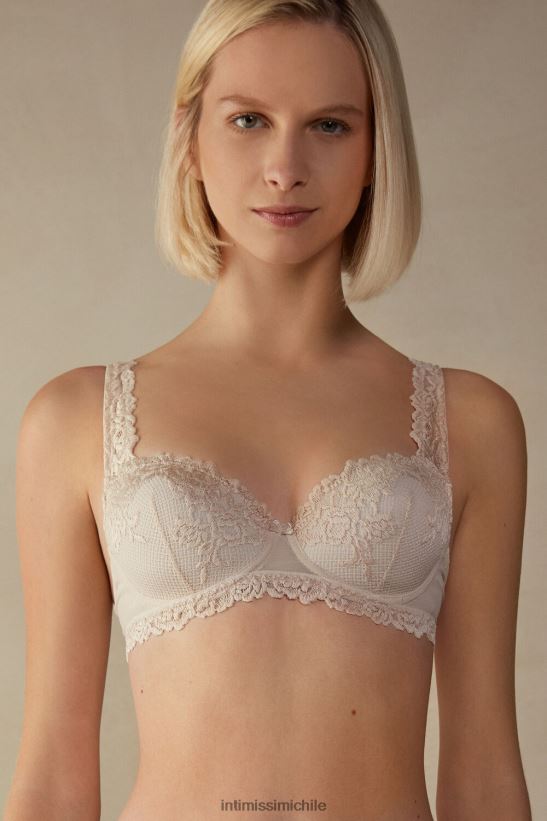 Intimissimi sujetador balconette sofia flores bonitas mujer 2280-seda rosa ropa interior L4BXFJ636