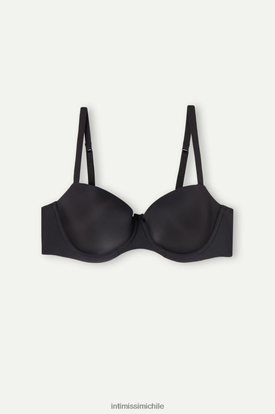 Intimissimi sujetador balconette sofia ultraligero de microfibra mujer 019-negro ropa interior L4BXFJ649