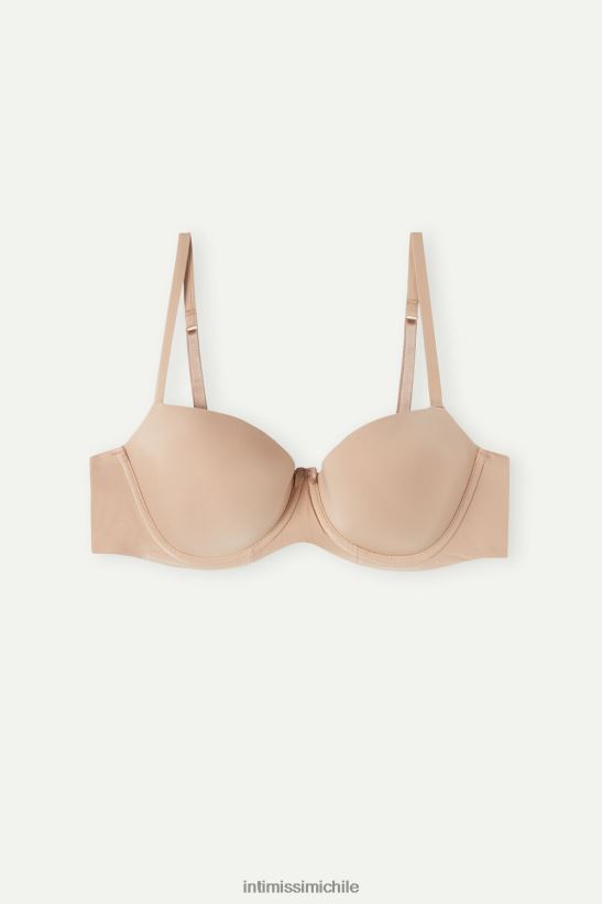 Intimissimi sujetador balconette sofia ultraligero de microfibra mujer 044-beige suave ropa interior L4BXFJ645