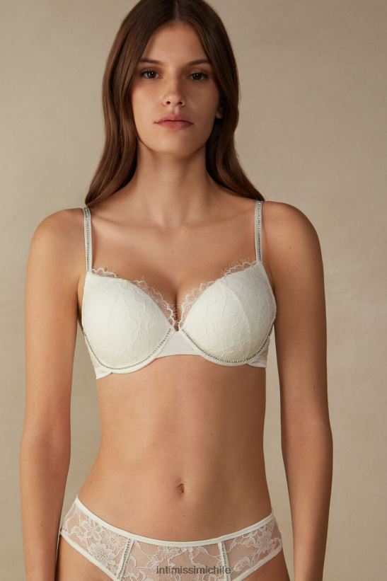 Intimissimi Brilla como las estrellas sujetador súper push-up Elettra mujer 2127-blanco polvo ropa interior L4BXFJ630