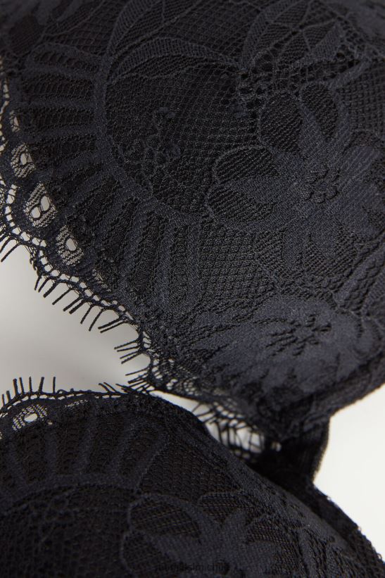 Intimissimi bellissima sensual sujetador push-up flores mujer 019-negro ropa interior L4BXFJ474