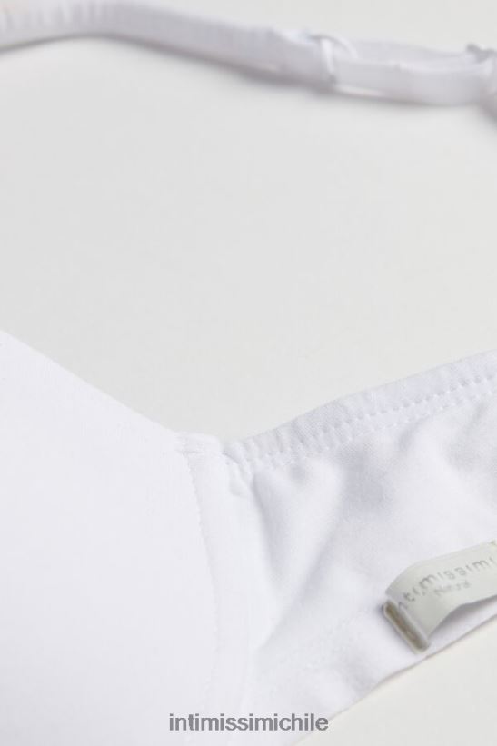 Intimissimi sujetador push-up bellissima copa c de algodón mujer 001-blanco ropa interior L4BXFJ832