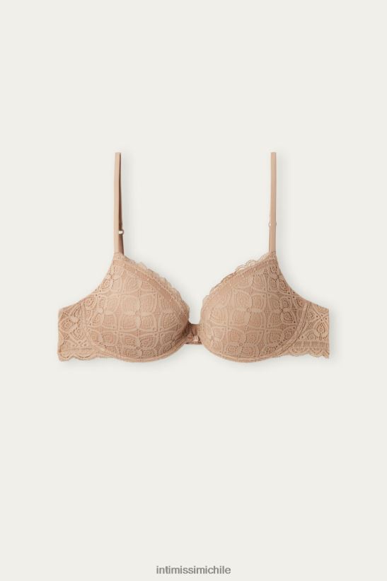 Intimissimi sujetador push-up bellissima de encaje mujer 044-beige suave ropa interior L4BXFJ696