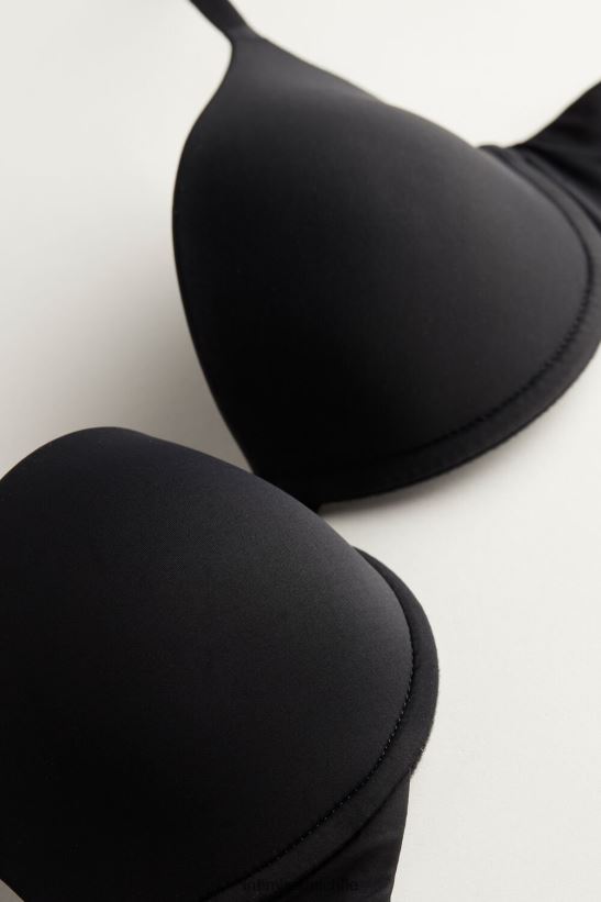Intimissimi sujetador push-up bellissima de microfibra mujer 019-negro ropa interior L4BXFJ824