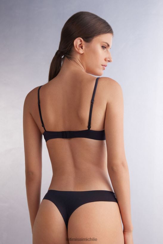Intimissimi sujetador push-up bellissima ultraligero de microfibra mujer 019-negro ropa interior L4BXFJ490