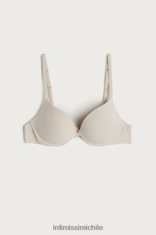 Intimissimi sujetador súper push-up de microfibra simona mujer 2280-seda rosa ropa interior L4BXFJ815
