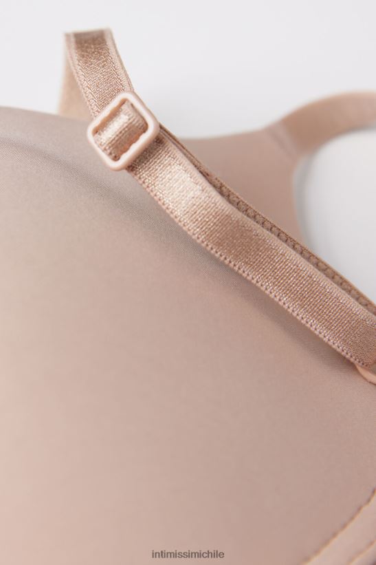 Intimissimi sujetador súper push-up de microfibra ultraligero simona mujer 044-beige suave ropa interior L4BXFJ500