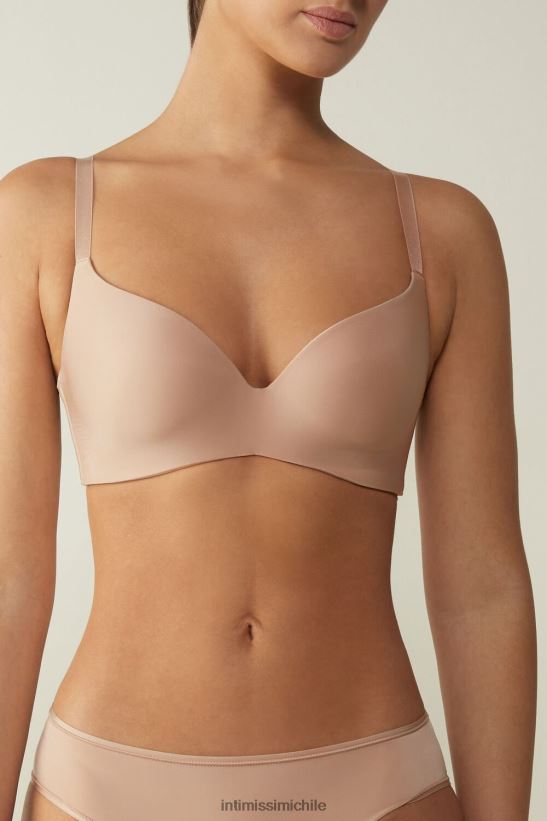 Intimissimi sujetador triangular adele ultraligero de microfibra mujer 044-beige suave ropa interior L4BXFJ724