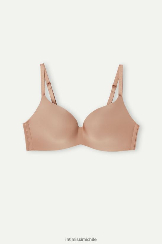 Intimissimi sujetador triangular adele ultraligero de microfibra mujer 417i-beige medio ropa interior L4BXFJ492