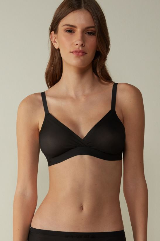 Intimissimi sujetador triangular emma invisible touch mujer 019-negro ropa interior L4BXFJ778