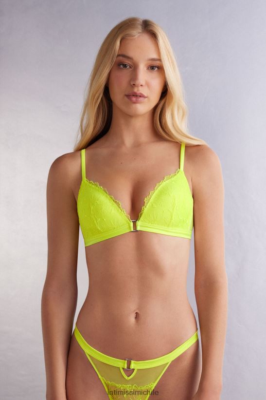 Intimissimi sujetador triangular tiziana pure joy mujer 335j-amarillo brillante ropa interior L4BXFJ461