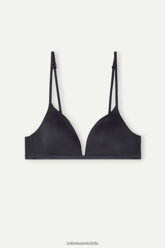 Intimissimi sujetador triangular tiziana ultraligero de microfibra mujer 019-negro ropa interior L4BXFJ486