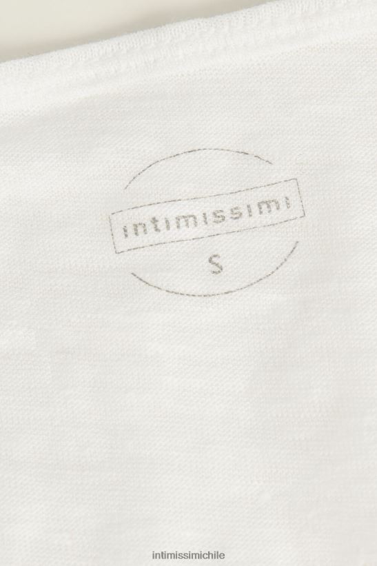 Intimissimi camisola de lino mujer 001-blanco vestir L4BXFJ1311
